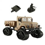 TINIX RC Cars - WiFi 2.4G Remote Control Car 1:16 Military Truck Off-Road Climbing Auto Toy 4 Wheel Drive RC Car Controller Toys for Children - by Tini - 1 PCs