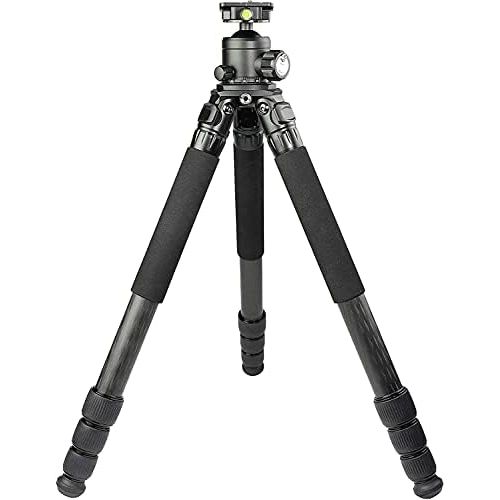  [아마존베스트]TINKTEEK Pyramid Carbon Tripod, Panorama Ball Head without Centre Column 147 cm, Load Capacity 20 kg, Net Weight 2.03 kg