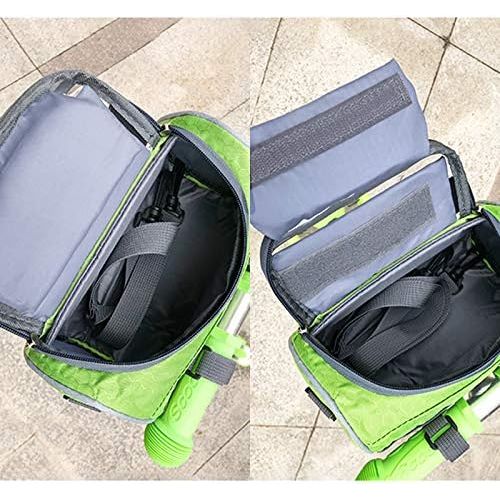  TINTON LIFE Waterproof Bicycle Handlebar Bag with Transparent Pouch and Adjustable Strap High-Capacity Cycling Front Pack