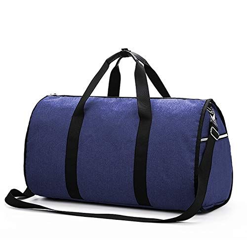  TINTON LIFE Convertible Garment Bag with Shoulder Strap Business Travel Duffle Bag for in 1 Suit Travel Bags, Blue