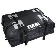 TIROL Waterproof Roof Top Carrier Cargo Luggage Travel Bag (15 Cubic Feet) For Vehicles With Roof Rails