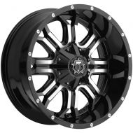 18x9 Black Machined TIS 535MB Wheels 6x135 & 6x139.7 -12 Offset