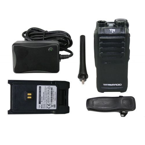  TITAN RADIO TR200 UHF 450-470 Mhz 16 Channel Walkie Talkie Handheld Radio