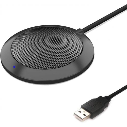  [아마존베스트]Conference USB Microphone for Computer, TKGOU Plug & Play Omnidirectional Boundary Condenser PC Microphones for Streaming,VoIP Calls,Skype,Chatting