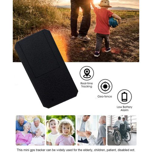  Mini GPS Tracker TKSTAR Anti-Theft Real Time Tracking on App Anti-Lost GPS Locator Tracking Device for Bags Kids Satchels Important Documents Luggage TK901