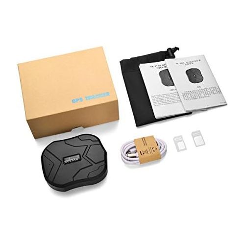  TK-STAR Car GPS Tracker Worldwide ,Vehicle Realitme Tracking Waterproof Portable Magnetic Tracking Device 90 Days Long Standby,onPoint Free Tracking &Monitoring System TK905