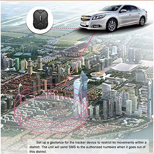  TK-STAR Car GPS Tracker Worldwide ,Vehicle Realitme Tracking Waterproof Portable Magnetic Tracking Device 90 Days Long Standby,onPoint Free Tracking &Monitoring System TK905