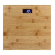 TLT Retail Scale Digital Body Weight Bathroom Scale 400 pounds LCD Display Wooden Body Weight (Wooden)