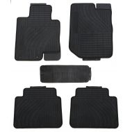 TMB Motorsports Black Rubber All Weather Floor Mats for 2010-2015 Kia Optima