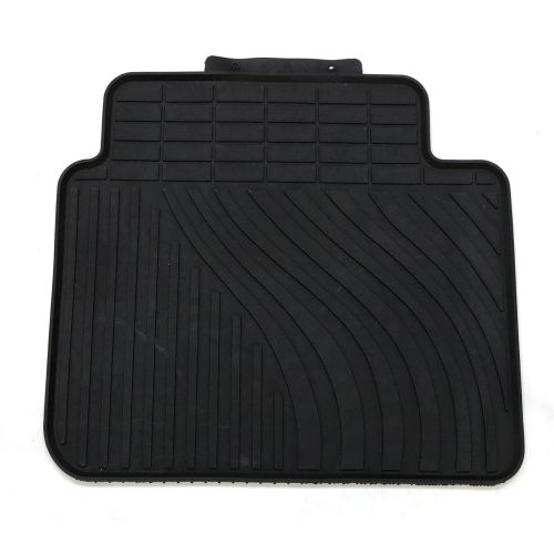  TMB Motorsports Black Rubber All Weather Floor Mats for 2010-2015 Kia Optima