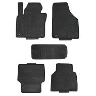 TMB Motorsports All Weather Floor Mats for Volkswagen Tiguan 2010-2017 and 2018+ Tiguan Limited