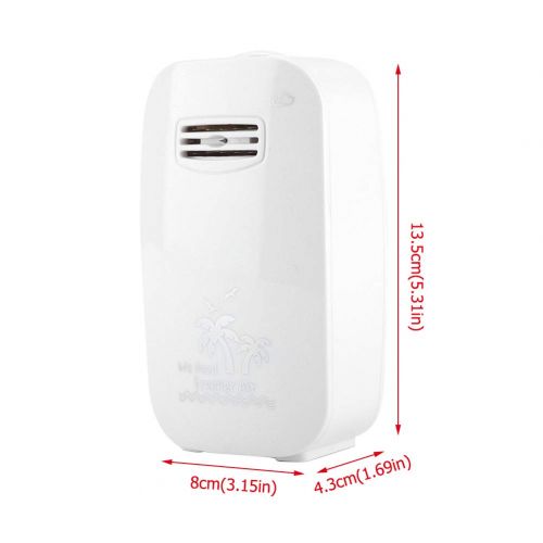  TMISHION Portable Air Purifier Smoke, Dust Disinfection Device, Animal Dander for Kitchen, Car, Studio(EU-White)