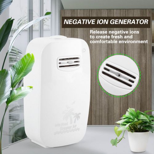  TMISHION Portable Air Purifier Smoke, Dust Disinfection Device, Animal Dander for Kitchen, Car, Studio(EU-White)