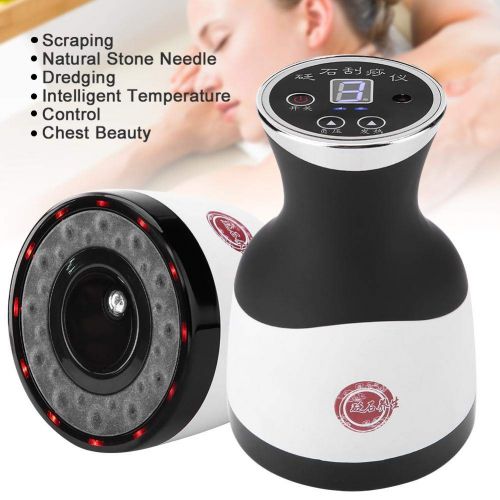  TMISHION 3 in 1 Electric Scraping Massager +Cupping + Hot Compress, Blood Circulation Body Detoxification...