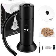 TMKEFFC Smoking Gun Portable Smoker Infuser, Handheld Cocktail Smoke Food Smoker for Meat, Sous Vide, Drinks, Cheese, Cup Cover and Wood Chips Included, Black