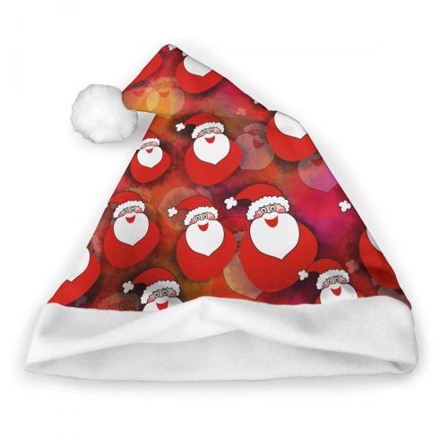  TNC2P Santa Hat - Christmas Hat, Festive Holiday Accessories For Adults and Children