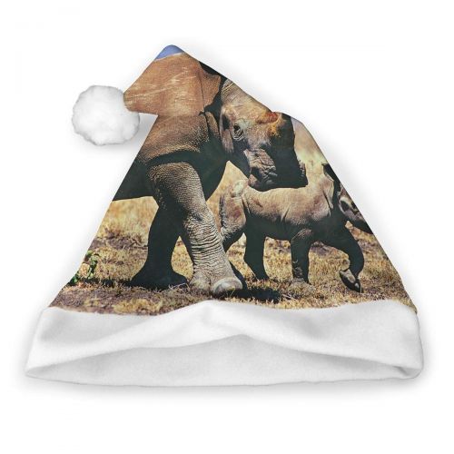  TNC2P Santa Hat - Christmas Hat, Festive Holiday Accessories For Adults and Children