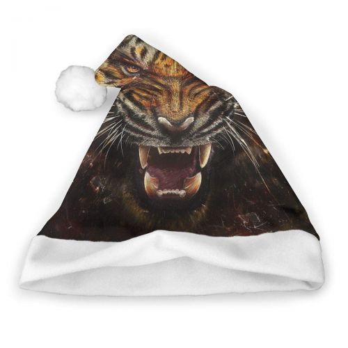  TNC2P Santa Hat Christmas Hat, Festive Holiday Accessories for Adults Teens Children