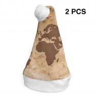 TNC2P Santa Hat Christmas Hat, Festive Holiday Accessories for Adults Teens Children