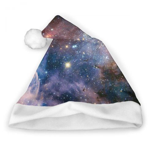  TNC2P Santa Hat Christmas Hat, Festive Holiday Accessories for Adults Teens Children