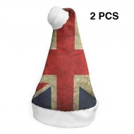 TNC2P Santa Hat Christmas Hat, Festive Holiday Accessories for Adults Teens Children