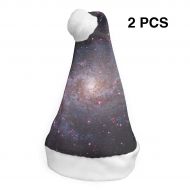 TNC2P Santa Hat Christmas Hat, Festive Holiday Accessories for Adults Teens Children