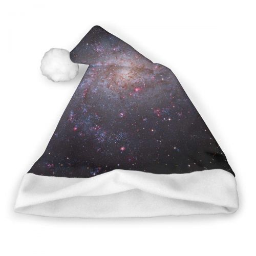  TNC2P Santa Hat Christmas Hat, Festive Holiday Accessories for Adults Teens Children