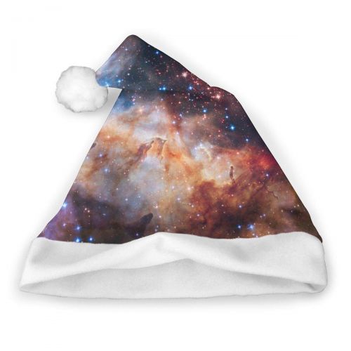  TNC2P Santa Hat Christmas Hat, Festive Holiday Accessories for Adults Teens Children