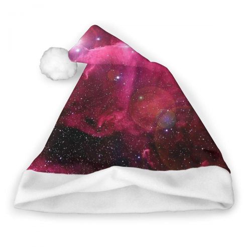  TNC2P Santa Hat Christmas Hat, Festive Holiday Accessories for Adults Teens Children