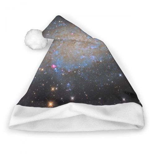  TNC2P Santa Hat Christmas Hat, Festive Holiday Accessories for Adults Teens Children