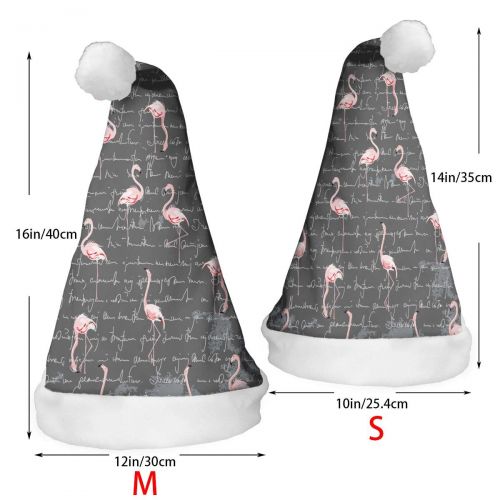  TNC2P Santa Hat Christmas Hat, Festive Holiday Accessories for Adults Teens Children