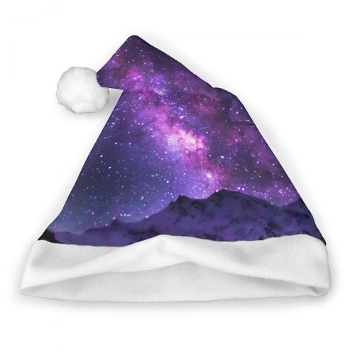  TNC2P Santa Hat Christmas Hat, Festive Holiday Accessories for Adults Teens Children