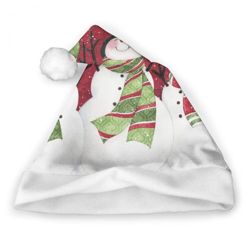  TNC2P Santa Hat Christmas Hat, Festive Holiday Accessories for Adults Teens Children