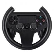 TNP Products TNP For PS4 Gaming Racing Steering Wheel - Gamepad Joypad Grip Controller for Sony Playstation 4 Black [Playstation 4]