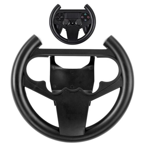  TNP Products TNP For PS4 Gaming Racing Steering Wheel - Gamepad Joypad Grip Controller for Sony Playstation 4 Black [Playstation 4]