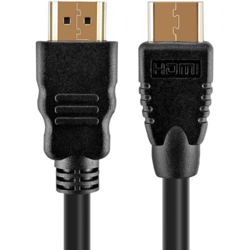  TNP Products TNP Mini HDMI to HDMI Cable (10 Ft) Adapter - High Speed Video Audio AV HDMI Male C to Male A Premium Connector Converter Adaptor Cord Supports 3D, ARC