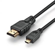 TNP Products TNP Micro HDMI (Type D) to HDMI (Type A) Cable (10 Feet) Brand product Compatible with LG Replacement for High Speed Video Audio AV HDMI D to dapter HDTV Cord Supports 3D & 4K Reso