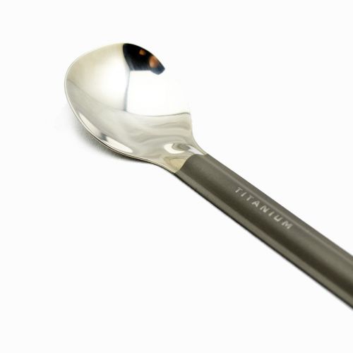  TOAKS Titanium Long Spoon w/Polished Bowl SLV-11