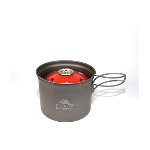  TOAKS Titanium 900ml Pot with 115mm Diameter