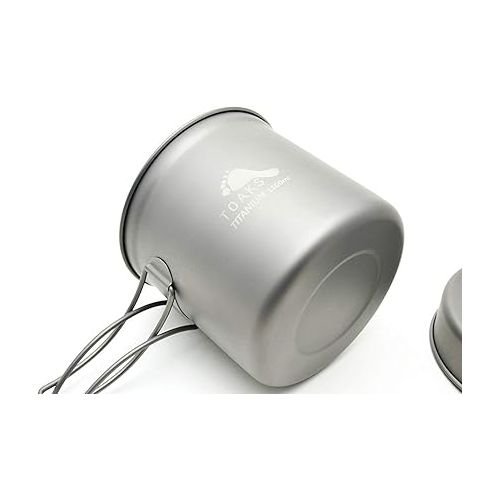  TOAKS Titanium 1100ml Pot with Pan