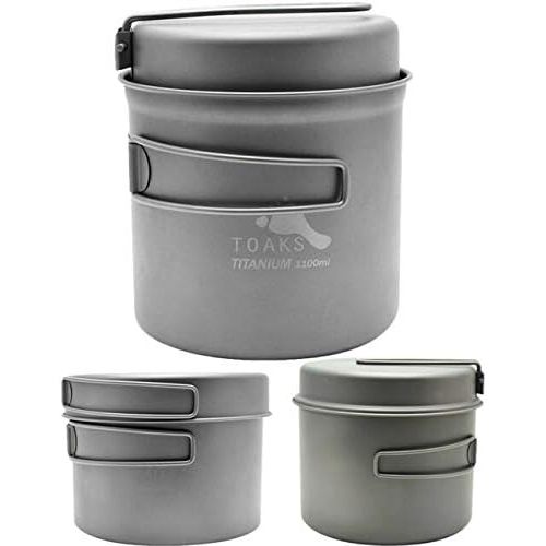  TOAKS Titanium 1100ml Pot with Pan