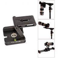 TOAZOE Z Type Foldable Desktop Stand Holder Tripod Flex Pan&Tilt with Ball Head Compatible Slide Rail Camera Camcorder Tripod with 14 and 38 Thread for Canon Nikon Sony Pentax