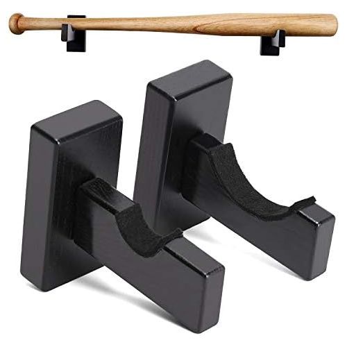  TOBWOLF Baseball Bat Display Case, Sturdy Baseball Bat Stand, Baseball Bat Display Holder, Baseball Bat Horizontal Rack, Baseball Bat Bracket Softball Holder