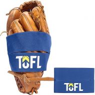 TOFL Glove Wrap - Baseball & Softball Mitt Shaper - Elastic, Former and Pocket Maker Fits Big & Small Gloves - Break-in & Maintenance Accessories - Envoltura de Guante de Beisbol