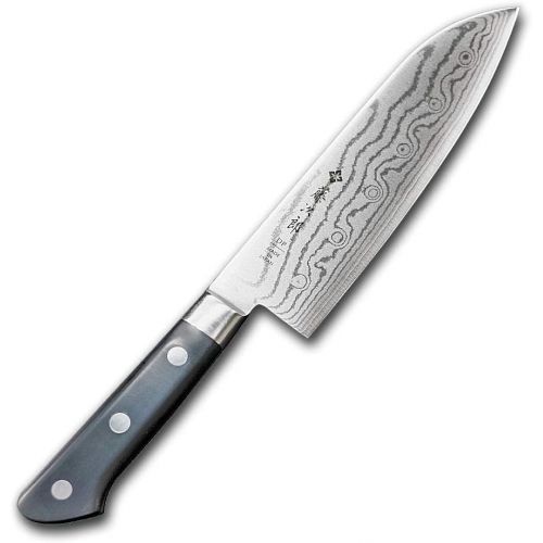  Tojiro DP Damascus 7-inch Santoku Knife