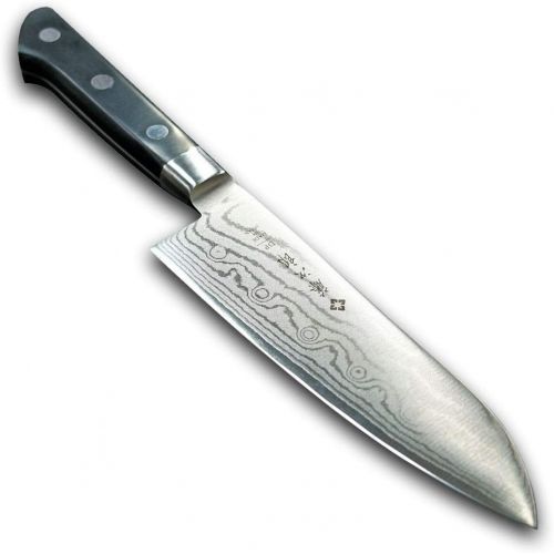  Tojiro DP Damascus 7-inch Santoku Knife