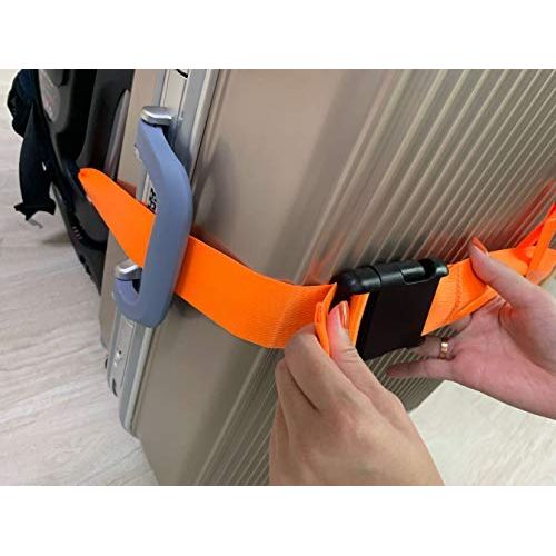  TOKATA Car Seat Travel Belt to Suitcase,Car Seat Travel Strap to Convert Kid Car Seat and Carry-on Luggage to Airport Car Seat Stroller Carrier,Safe Travel Solution for Transport Car Seat