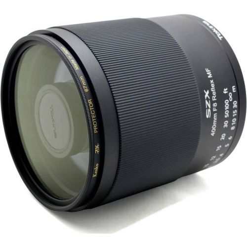  Tokina SZX 400mm f/8 Reflex MF Super Telephoto Lens for Fujifilm X, Black