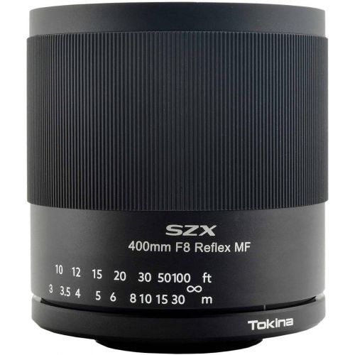  Tokina SZX 400mm f/8 Reflex MF Super Telephoto Lens for Fujifilm X, Black