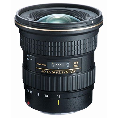  Tokina ATXAF120DXC 11-20mm f/2.8 Pro DX Lens for Canon EF,Black